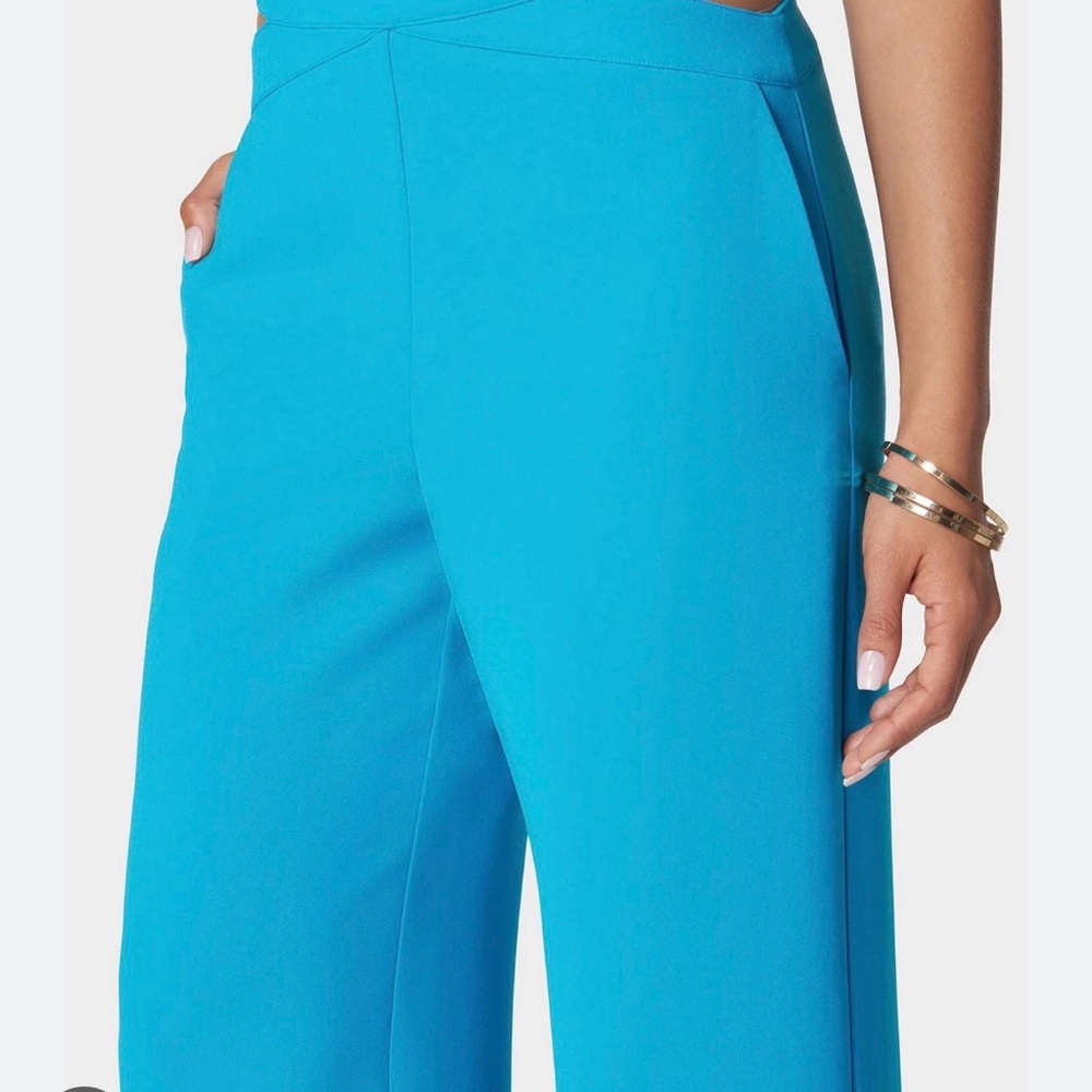 Bebe - high waisted side cut out pant NWT - Picture 2 of 5